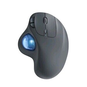 Nulea M501 Wireless Trackball Mouse, Rechargeable Ergonomic, Easy Thumb Control